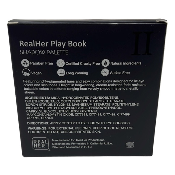 Realher Play Book Eyeshadow Palette II - Picture 7 of 9